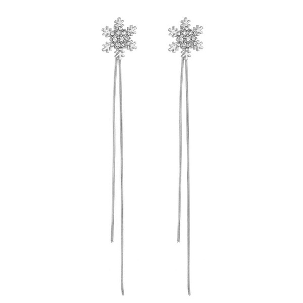 Bulk Jewelry Wholesale alloy tassel snowflake Earrings JDC-ES-bq128 Wholesale factory from China YIWU China