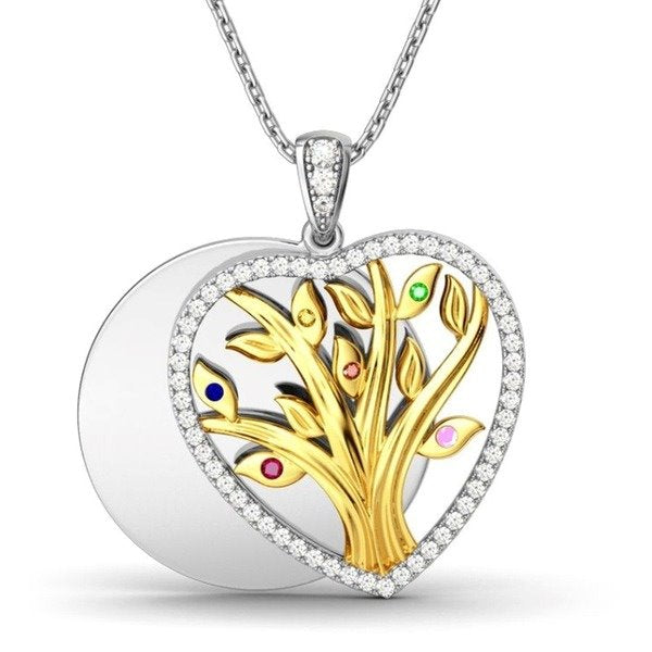 Wholesale Alloy Tree of Life Pendant Charms JDC-CS-WenT029 charms 润涛 Wholesale Jewelry JoyasDeChina Joyas De China