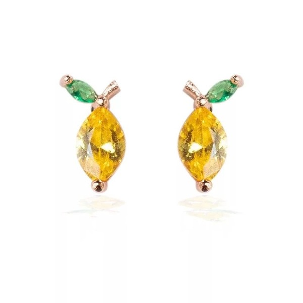 Bulk Jewelry Wholesale alloy tropical fruit earrings JDC-ES-WB015 Wholesale factory from China YIWU China