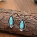 Wholesale Alloy Turquoise Earrings JDC-ES-GSMQ009 Earrings 妙奇 Wholesale Jewelry JoyasDeChina Joyas De China