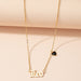 Wholesale alloy twelve constellation letter necklace JDC-NE-AYN103 NECKLACE JoyasDeChina X832 Sagittarius Wholesale Jewelry JoyasDeChina Joyas De China