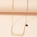 Wholesale alloy twelve constellation letter necklace JDC-NE-AYN103 NECKLACE JoyasDeChina X835 Gemini Wholesale Jewelry JoyasDeChina Joyas De China