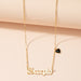 Wholesale alloy twelve constellation letter necklace JDC-NE-AYN103 NECKLACE JoyasDeChina X837- Scorpio. Wholesale Jewelry JoyasDeChina Joyas De China
