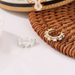 Bulk Jewelry Wholesale alloy U-shaped diamond-encrusted earrings JDC-ES-MH042 Wholesale factory from China YIWU China