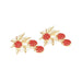Wholesale alloy versatile color diamond Cherry Earrings JDC-ES-MY210 Earrings 曼茵 Wholesale Jewelry JoyasDeChina Joyas De China