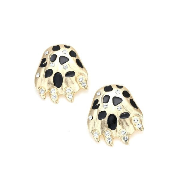Wholesale alloy versatile leopard Earrings JDC-ES-MY189 Earrings 曼茵 Wholesale Jewelry JoyasDeChina Joyas De China
