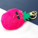 Bulk Jewelry Wholesale alloy wear glasses hair ball pineapple Keychains JDC-KC-CL012 Wholesale factory from China YIWU China