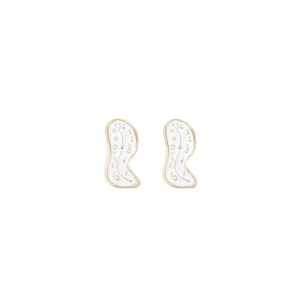 Wholesale alloy white peanut oil drop earrings JDC-ES-C447 Earrings 咏歌 Wholesale Jewelry JoyasDeChina Joyas De China