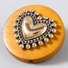 Wholesale alloy wood love heart round earrings JDC-ES-JL779 Earrings 氿乐 Wholesale Jewelry JoyasDeChina Joyas De China