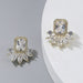 Wholesale alloy zircon earrings JDC-ES-JQ222 Earrings 佳琪 Wholesale Jewelry JoyasDeChina Joyas De China