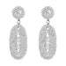 Wholesale Alloy Zircon Oval Earrings JDC-ES-JL865 Earrings 氿乐 Wholesale Jewelry JoyasDeChina Joyas De China