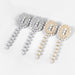 Wholesale Alloy Zircon Rhinestone Oval Earrings JDC-ES-JL863 Earrings 氿乐 Wholesale Jewelry JoyasDeChina Joyas De China