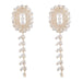 Wholesale Alloy Zircon Rhinestone Oval Earrings JDC-ES-JL863 Earrings 氿乐 gold Wholesale Jewelry JoyasDeChina Joyas De China