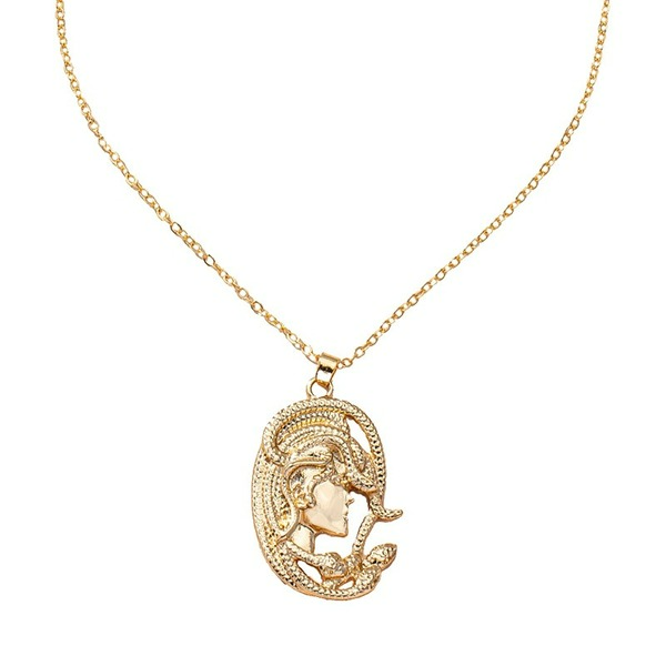 Wholesale alloy Zodiac snake Necklace JDC-NE-AYN094 NECKLACE JoyasDeChina Wholesale Jewelry JoyasDeChina Joyas De China