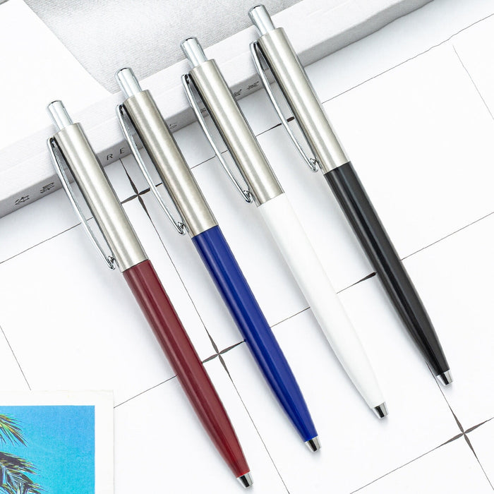 Wholesale aluminum rod pressing metal ballpoint pen JDC-BP-ZhenK003 Ballpoint Pen 振凯 Wholesale Jewelry JoyasDeChina Joyas De China