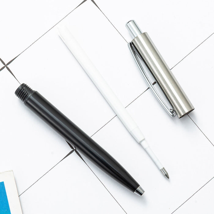 Wholesale aluminum rod pressing metal ballpoint pen JDC-BP-ZhenK003 Ballpoint Pen 振凯 Wholesale Jewelry JoyasDeChina Joyas De China