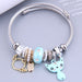 Wholesale Angel Kitty Alloy Bracelet JDC-BT-GSWY055 Bracelet JoyasDeChina sky blue Wholesale Jewelry JoyasDeChina Joyas De China