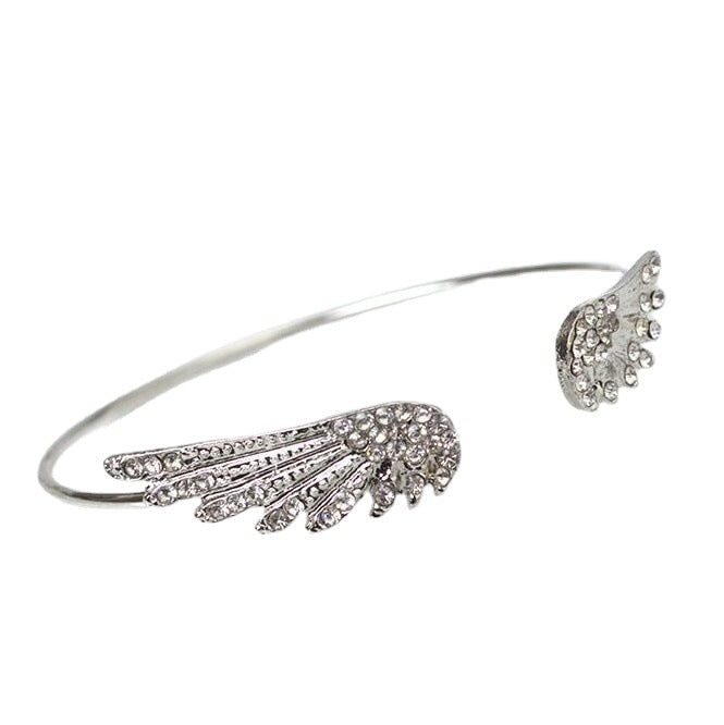 Wholesale Angel Wings diamond-encrusted alloy bracelet JDC-BT-RL032 Bracelet 瑞列 Wholesale Jewelry JoyasDeChina Joyas De China