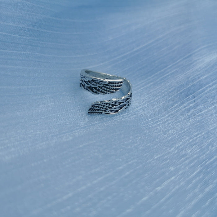 Wholesale Angel Wings Feather Vintage Wing Ring JDC-RS-NS003 Rings 尼森 Wholesale Jewelry JoyasDeChina Joyas De China