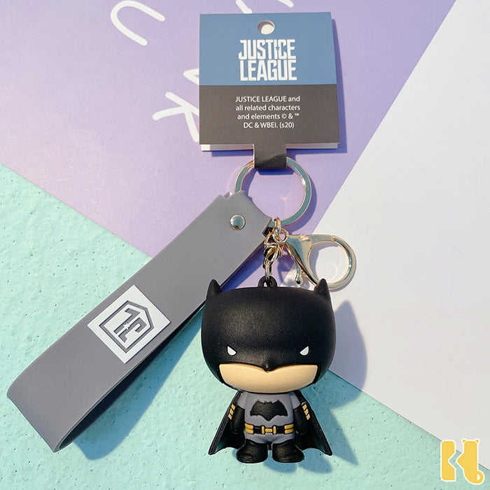 Wholesale animation characters keychains JDC-KC-YH001 Keychains JoyasDeChina Genuine Justice League - Batman Opp bag packing Wholesale Jewelry JoyasDeChina Joyas De China