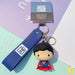 Wholesale animation characters keychains JDC-KC-YH001 Keychains JoyasDeChina Genuine Justice League - Superman Opp bag packing Wholesale Jewelry JoyasDeChina Joyas De China