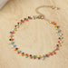Bulk Jewelry Wholesale Anklet Colorful rice beads JDC-AS-e112 Wholesale factory from China YIWU China
