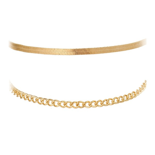 Bulk Jewelry Wholesale Anklet gold Flat snake chain Alloy JDC-AS-F478 Wholesale factory from China YIWU China