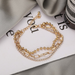 Bulk Jewelry Wholesale Anklet gold geometry Alloy JDC-AS-xy232 Wholesale factory from China YIWU China
