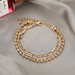 Bulk Jewelry Wholesale Anklet gold geometry Alloy JDC-AS-xy232 Wholesale factory from China YIWU China