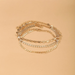 Bulk Jewelry Wholesale Anklet goldLove Arrow Multilayer Alloy JDC-AS-xy236 Wholesale factory from China YIWU China