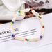 Bulk Jewelry Wholesale Anklet Pearl Rice Beads Contrast Color  JDC-AS-xy250 Wholesale factory from China YIWU China
