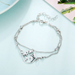 Bulk Jewelry Wholesale Anklet Silver map pendant Alloy JDC-AS-F453 Wholesale factory from China YIWU China