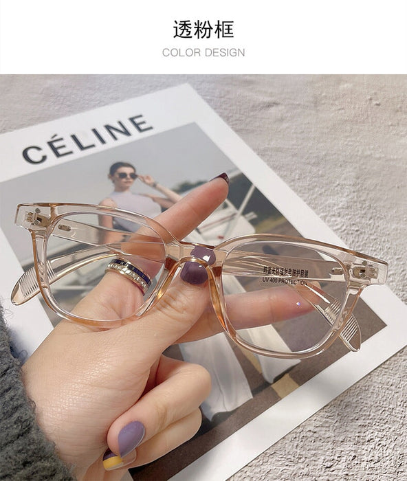 Wholesale anti blue light small frame sunshade Sunglasses JDC-SG-JinF035 Sunglasses 季丰 pink Wholesale Jewelry JoyasDeChina Joyas De China