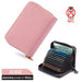 Wholesale anti-degaussing multi-card slot id anti-theft swipe card holder large capacity driver's license wallet JDC-WT-JiaL005 Wallet 佳罗 1 pink1 Wholesale Jewelry JoyasDeChina Joyas De China