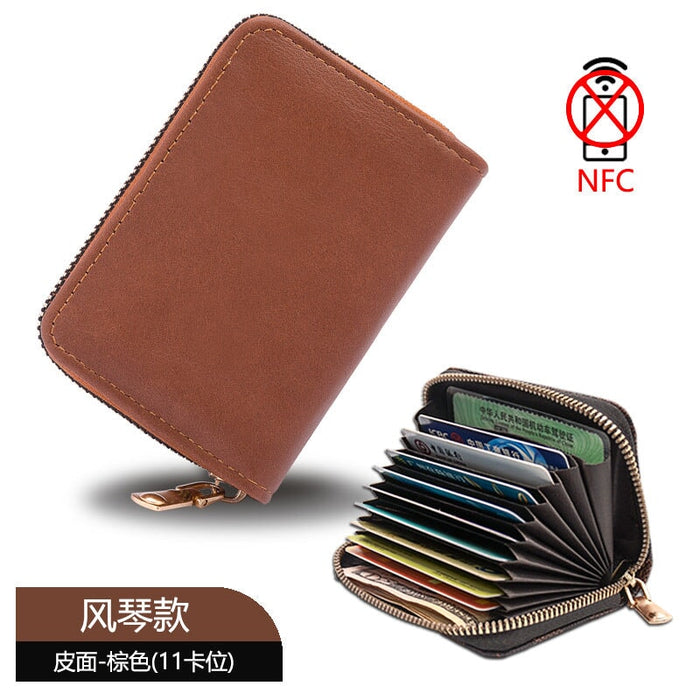 Wholesale anti-degaussing multi-card slot id anti-theft swipe card holder large capacity driver's license wallet JDC-WT-JiaL005 Wallet 佳罗 Wholesale Jewelry JoyasDeChina Joyas De China