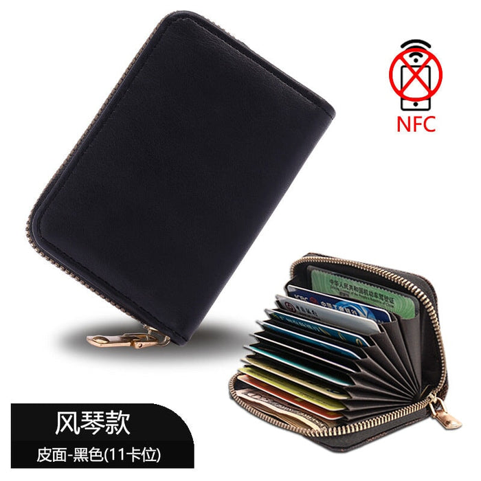 Wholesale anti-degaussing multi-card slot id anti-theft swipe card holder large capacity driver's license wallet JDC-WT-JiaL005 Wallet 佳罗 Wholesale Jewelry JoyasDeChina Joyas De China