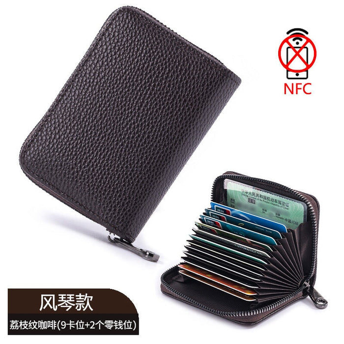 Wholesale Anti-Degaussing PU Leather Card Holder Wallet JDC-WT-JiaL001 Wallet 佳罗 Wholesale Jewelry JoyasDeChina Joyas De China