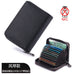 Wholesale Anti-Degaussing PU Leather Card Holder Wallet JDC-WT-JiaL001 Wallet 佳罗 black Wholesale Jewelry JoyasDeChina Joyas De China