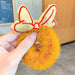 Wholesale antler bow Plush Hair Scrunchies JDC-HS-i335 Hair Scrunchies JoyasDeChina 7# turmeric Butterfly Hair to get Wholesale Jewelry JoyasDeChina Joyas De China