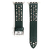 Wholesale Apple Genuine Leather Strap JDC-WD-Youyd009 Watch Band 优亿达 green silver 38MM Wholesale Jewelry JoyasDeChina Joyas De China