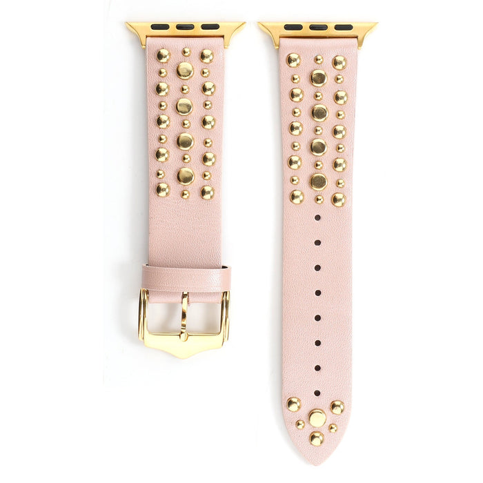 Wholesale Apple Genuine Leather Strap JDC-WD-Youyd009 Watch Band 优亿达 pink gold 38MM Wholesale Jewelry JoyasDeChina Joyas De China