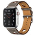 Wholesale Apple iwatch 1/2/3/4/5/6 leather strap JDC-WD-Yagt008 Watch Band 亚格特 Brown38/40mm Wholesale Jewelry JoyasDeChina Joyas De China