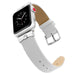 Wholesale Apple iWatch 1/2/3/4/5th Generation Leather Strap JDC-WD-Yagt016 Watch Band 亚格特 White38/40mm Wholesale Jewelry JoyasDeChina Joyas De China