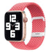 Wholesale apple iwatch 7 stretch nylon model braided metal head adjustment strap JDC-WD-QD004 Watch Band 起点 Pink2 38/40/41mm Wholesale Jewelry JoyasDeChina Joyas De China