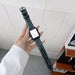Wholesale Apple iWatch 7/6/5/4 Generation Leather Strap JDC-WD-Yagt028 Watch Band 亚格特 Red 38/40/41mm Wholesale Jewelry JoyasDeChina Joyas De China