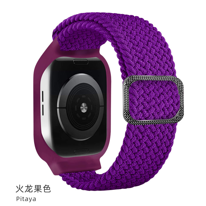 Wholesale Apple Watch Nylon Plastic Watch Band JDC-WD-Baic008 Watch Band 佰程 6 dragon fruit color 38/40mm Wholesale Jewelry JoyasDeChina Joyas De China