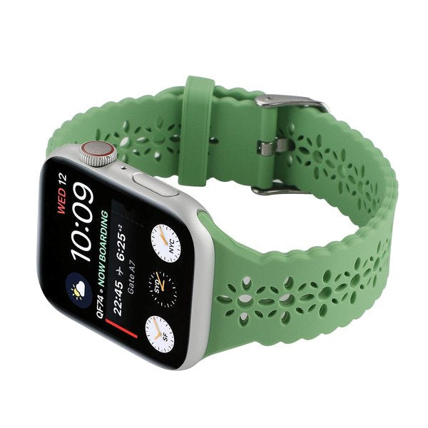 Wholesale applicable Apple watch hollow silicone Watch Band JDC-WD-Baic005 Watch Band 佰程 Wholesale Jewelry JoyasDeChina Joyas De China