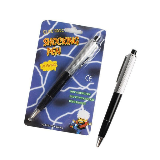 Wholesale April Fool's Plastic Tricky Spoof Electric Shock Pen MOQ≥2 JDC-FT-DengY001 fidgets toy 登鱼 Wholesale Jewelry JoyasDeChina Joyas De China