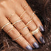 Wholesale Astral Crescent Vintage Alloy Joint Ring 9 Piece Set JDC-RS-F077 Rings 韩之尚 19 Alloy Wholesale Jewelry JoyasDeChina Joyas De China