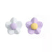 Wholesale asymmetric flower alloy stud earrings JDC-ES-HZQ005 Earrings 青之荷 Wholesale Jewelry JoyasDeChina Joyas De China